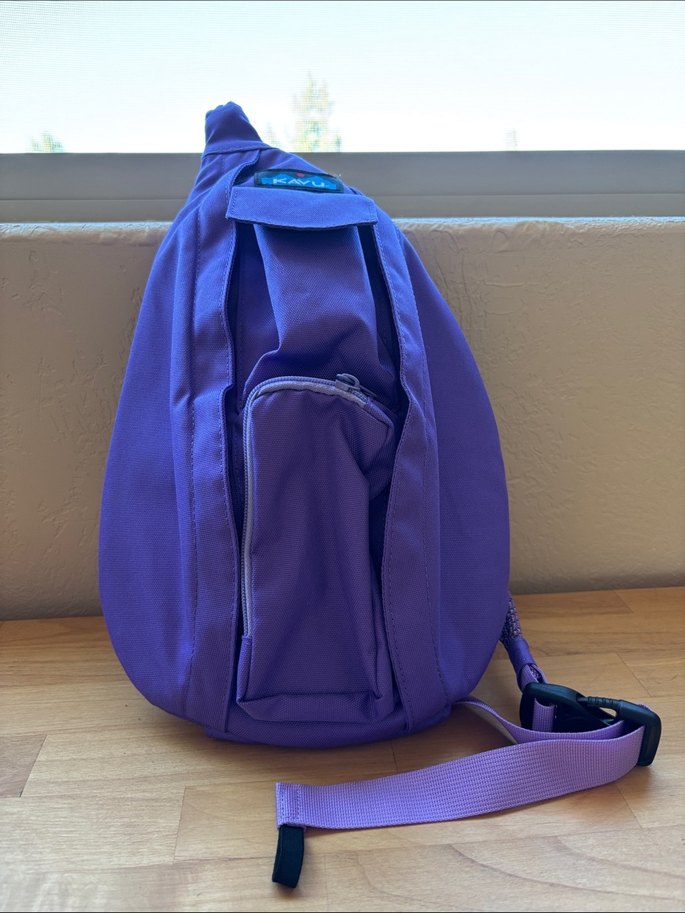 KAVU Rope Sling, Water-Resistant Crossbody Bag - Purple